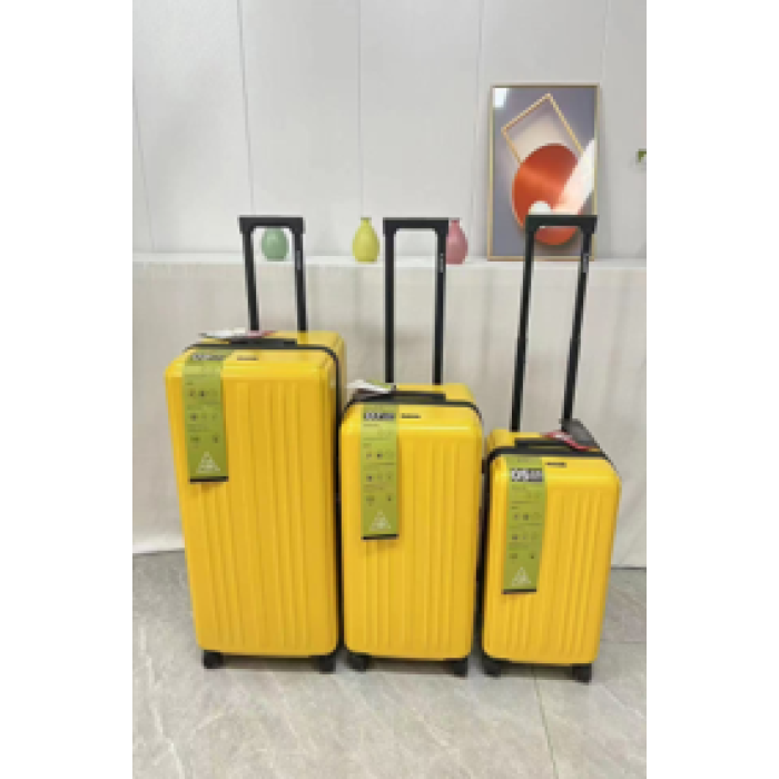 Желтый чемодан 1030 спортивный стиль (Большой 28 дюймов)