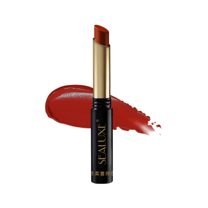 SEALUXE Soft Mist Стойкая губная помада (Ретро-красно-коричневый), 2г