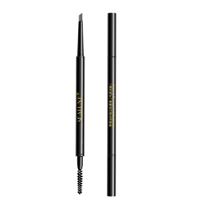 SEALUXE Тонкий трехмерный карандаш для бровей, 80мг, серо-коричневого цвета