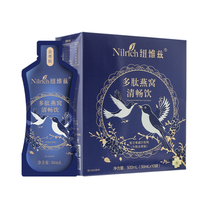 NILRICH Освежающий напиток «Полипептидное птичье гнездо», 500 мл