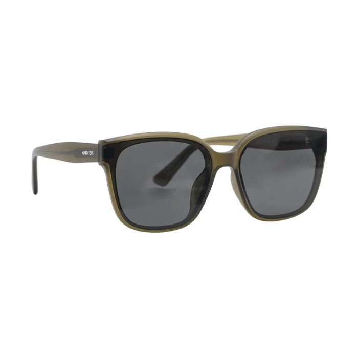 MARVISIA Солнцезащитные очки HD Nylon/23077/23049/Песочно-зеленый-серый