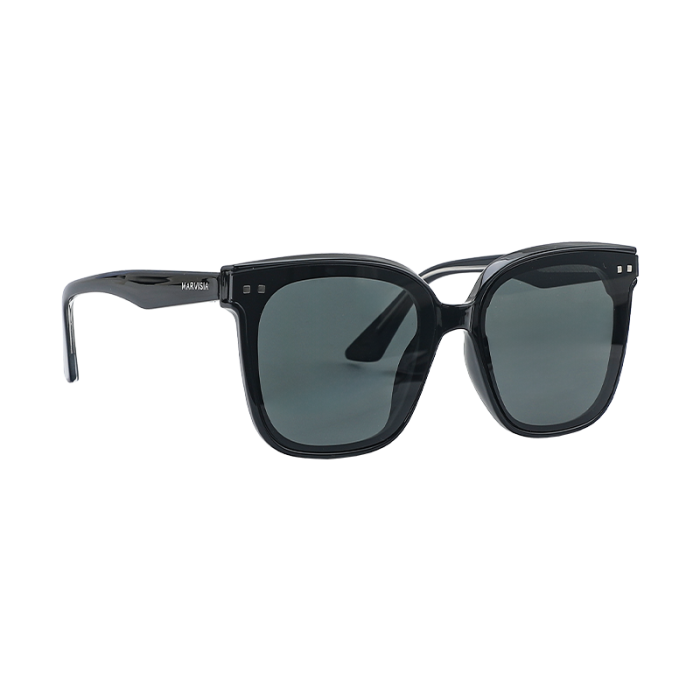MARVISIA Солнцезащитные очки HD Nylon/23047/Яркие черно-серые линзы